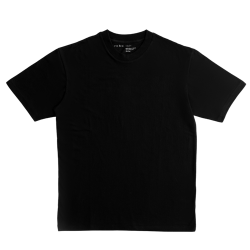 Basic Tee Black UNISEX - roho