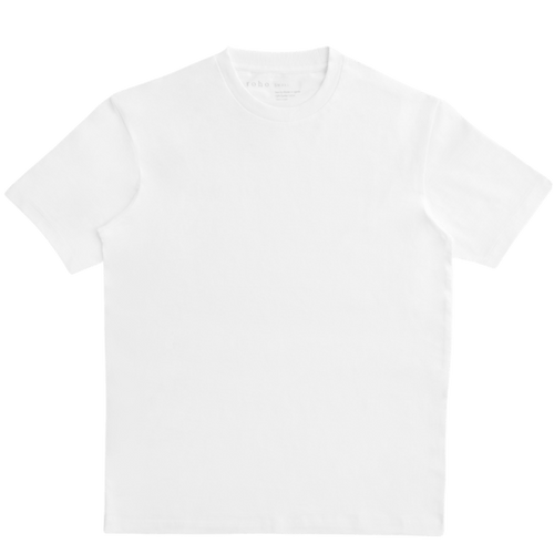 Basic Tee White UNISEX - roho