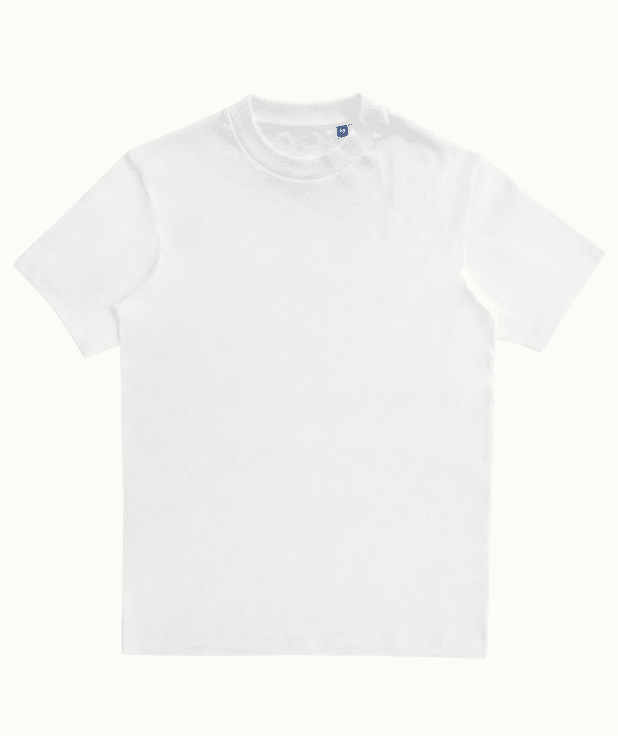 Basic Tee White UNISEX - roho