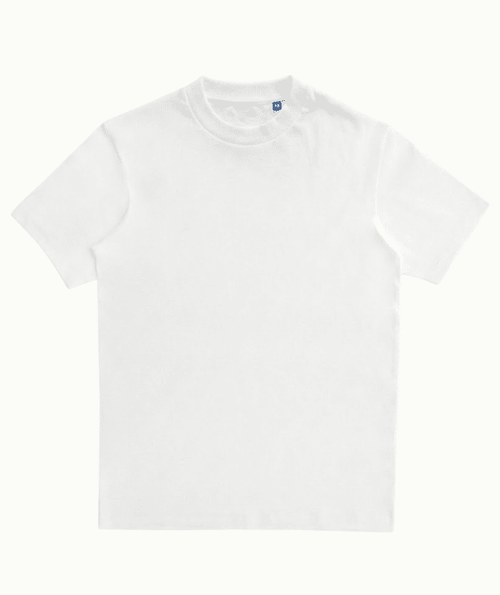 Basic Tee White UNISEX - roho